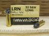 350 Round Can - 32 SW Long 100 Grain NP Lead Bullet Ammo by Sellier Bellot - SB32SWLA - Packed in Mini Canister